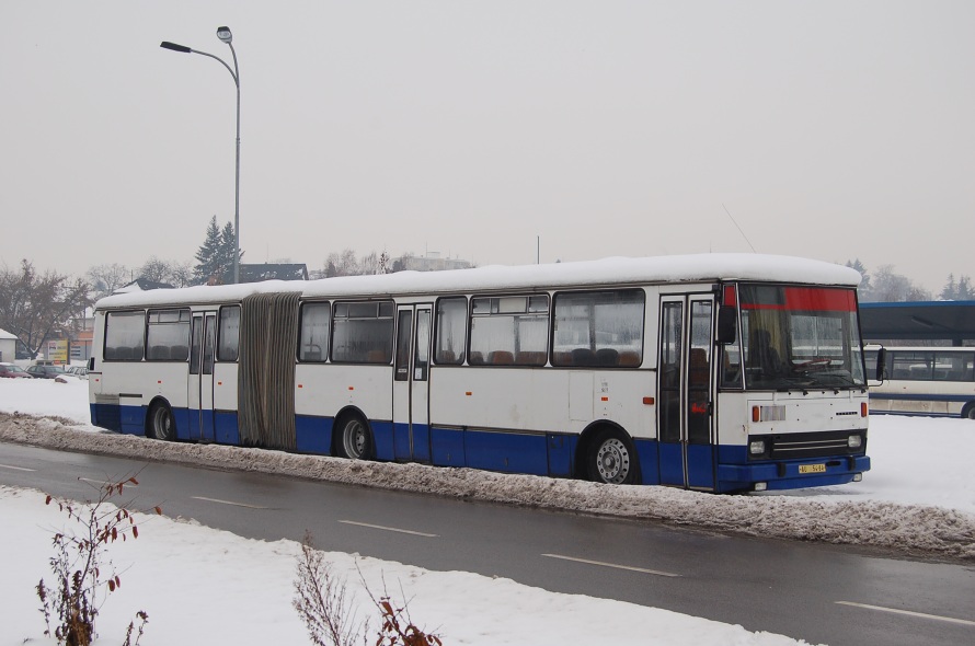 Karosa C 744, AU 54-84, Mlnk 19.1.2010