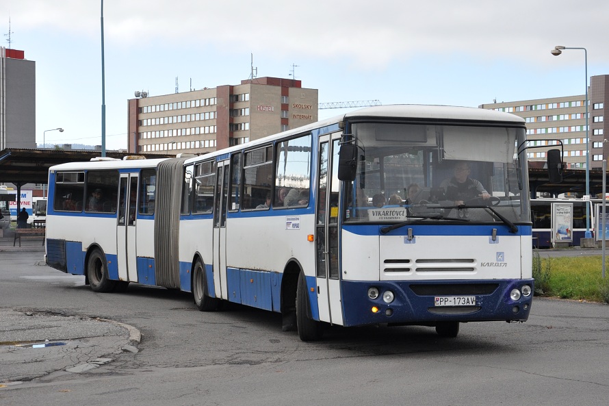 Karosa C 744, PP-173AV, Poprad 17.10.2012