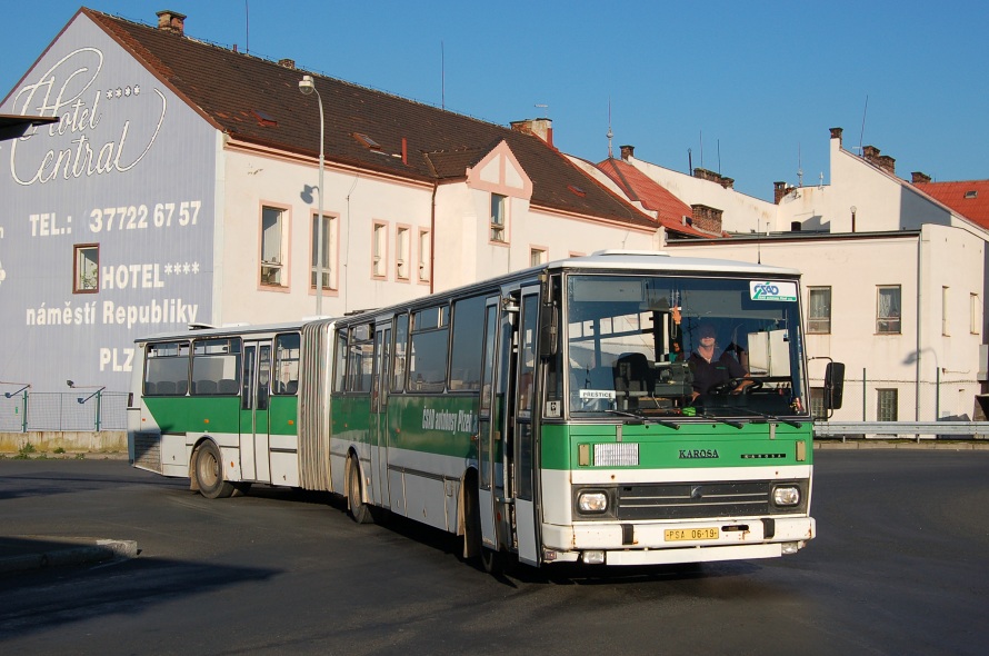 Karosa C 744, PSA 06-19, Plze 11.10.2010