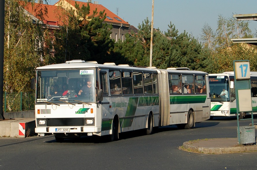 Karosa C 744, 2P7 9265, Plze 11.10.2010