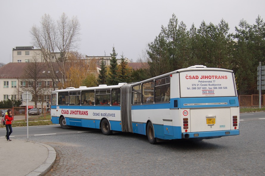 Karosa C 744, SAD Jihotrans, 6.11.2008