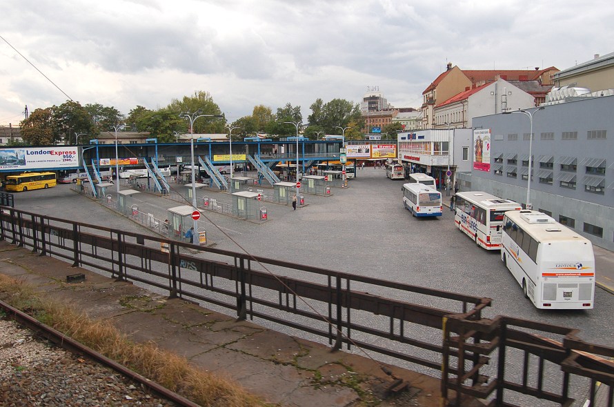 autobusov ndra Praha-Florenc 20.6.2006