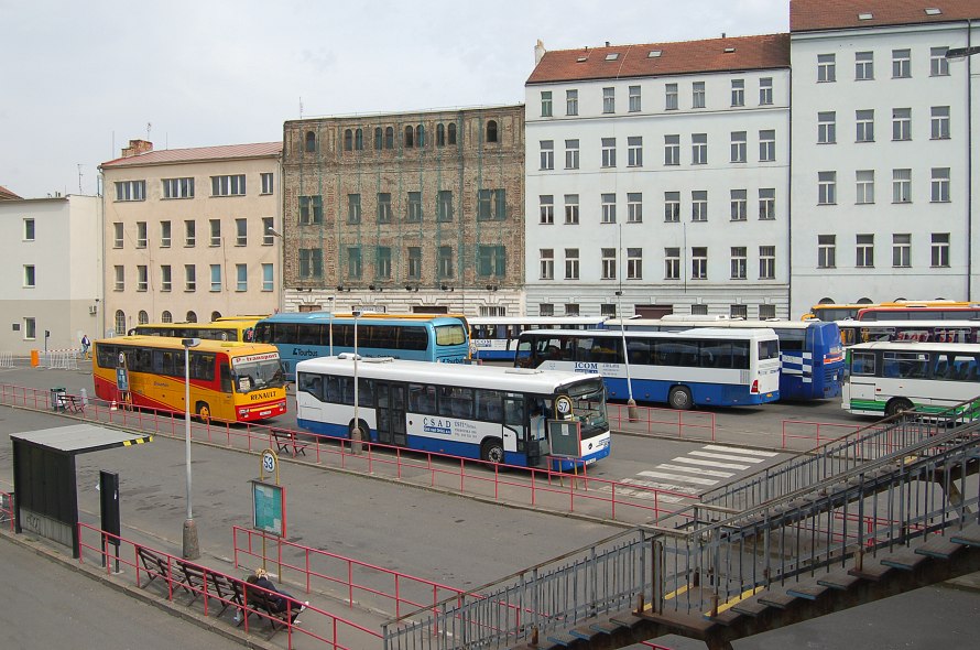 autobusov ndra Praha-Florenc 2.6.2006