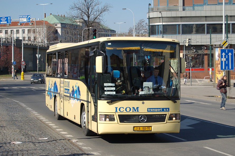 Mercedes-Benz O 550 Integro, Praha 15.3.2008