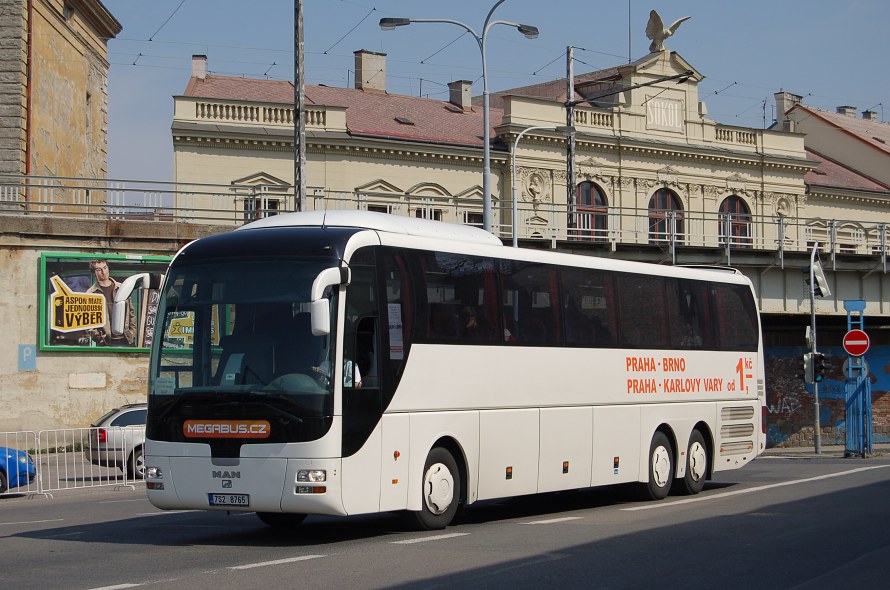 MAN Lion's Top Coach, Megabus.cz, Praha 18.4.2008