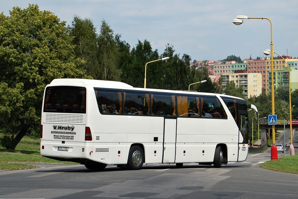 Mercedes-Benz O 350 RHD, V. Hrub, 17.7.2009