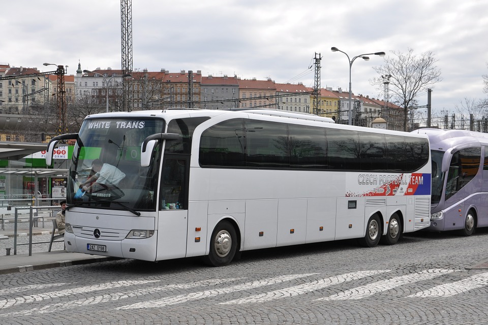 Mercedes-Benz O 580 Travego L, White Trans, 14.4.2013