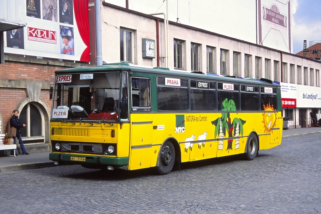 Karosa C 734, Centrum tour, 15.3.2003