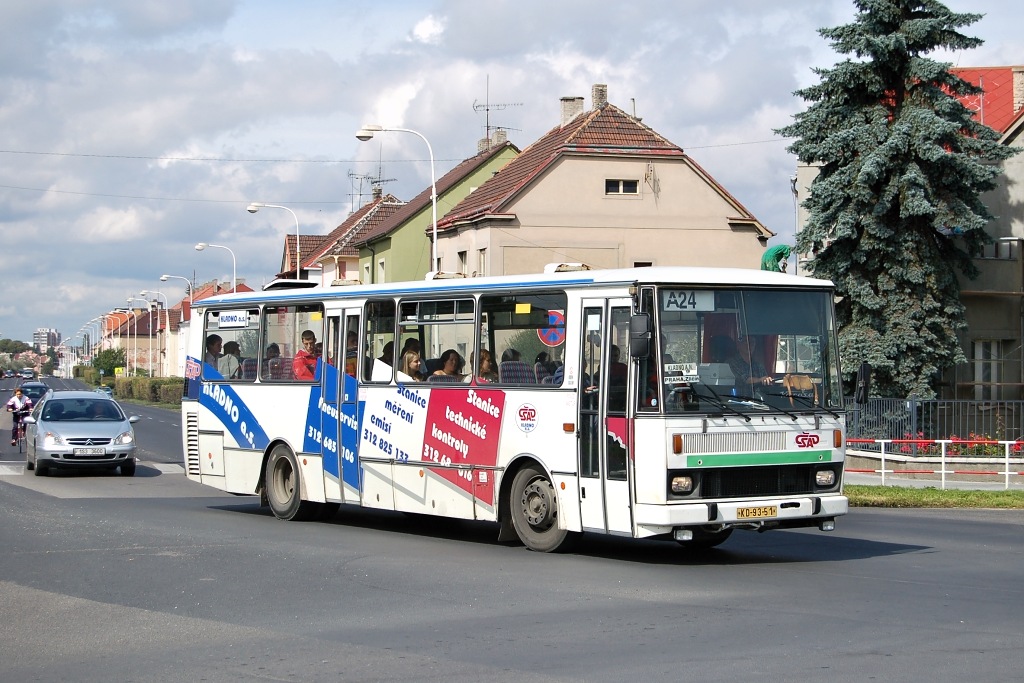 Karosa C 734.1340, SAD Kladno, 1.9.2006