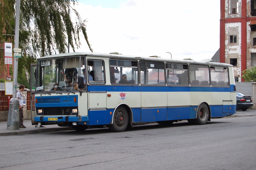 Karosa C 734.23, SAD Kladno, 18.6.2007