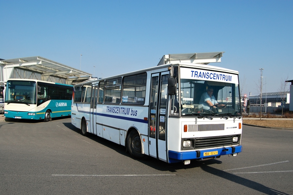 Karosa C 734.1340, Transcentrum bus, Ml. Boleslav 1.3.2011