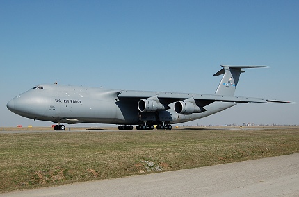 Lockheed C-5A Galaxy, Praha 2.4.2009