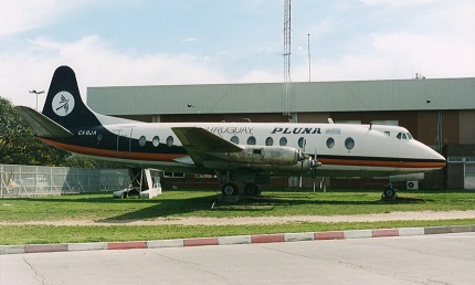 Vickers Viscount 827, Pluna, CX-BJA