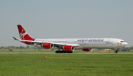 Airbus A340-642 Virgin 5.5.2006