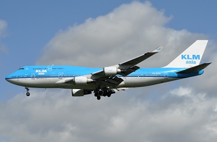 Boeing 747-406, KLM, PH-BFM, 13.4.2014