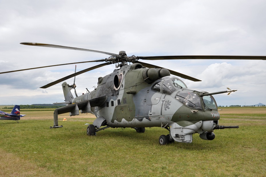 MI-24V, Roudnice 23.6.2013