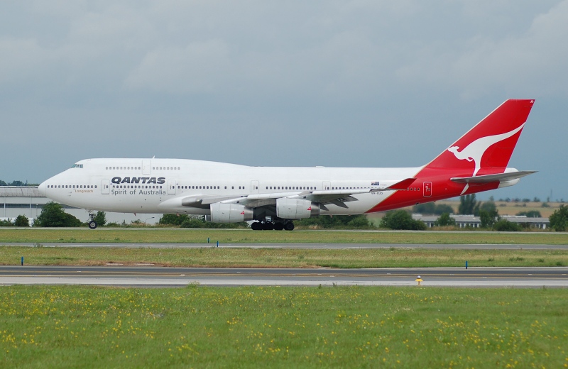 Boeing 747-438, VH-OJD, 15.8.2006