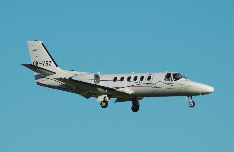 Cessna 550 Citation Bravo, OK-VSZ, Praha 18.8.2006