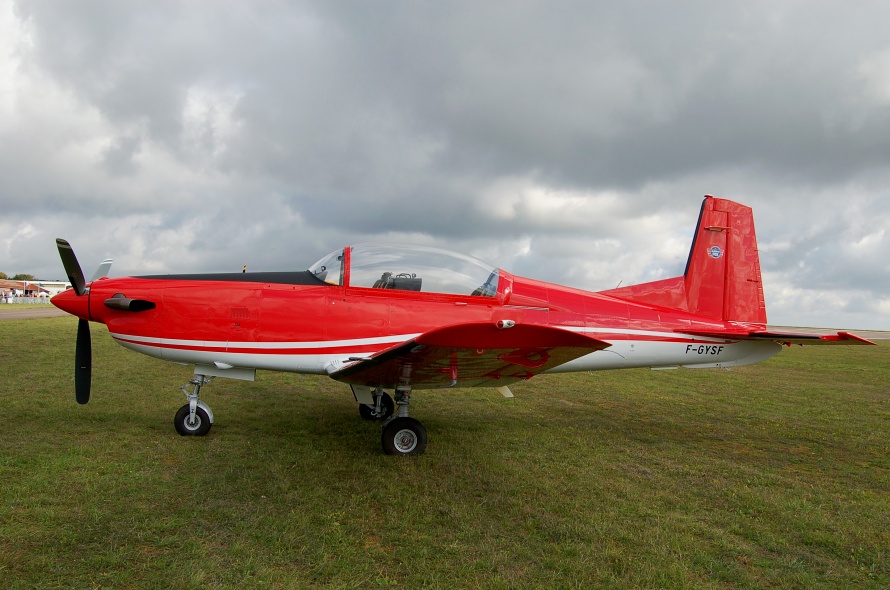 Pilatus PC-7, F-GYSF, Darois 26.9.2010