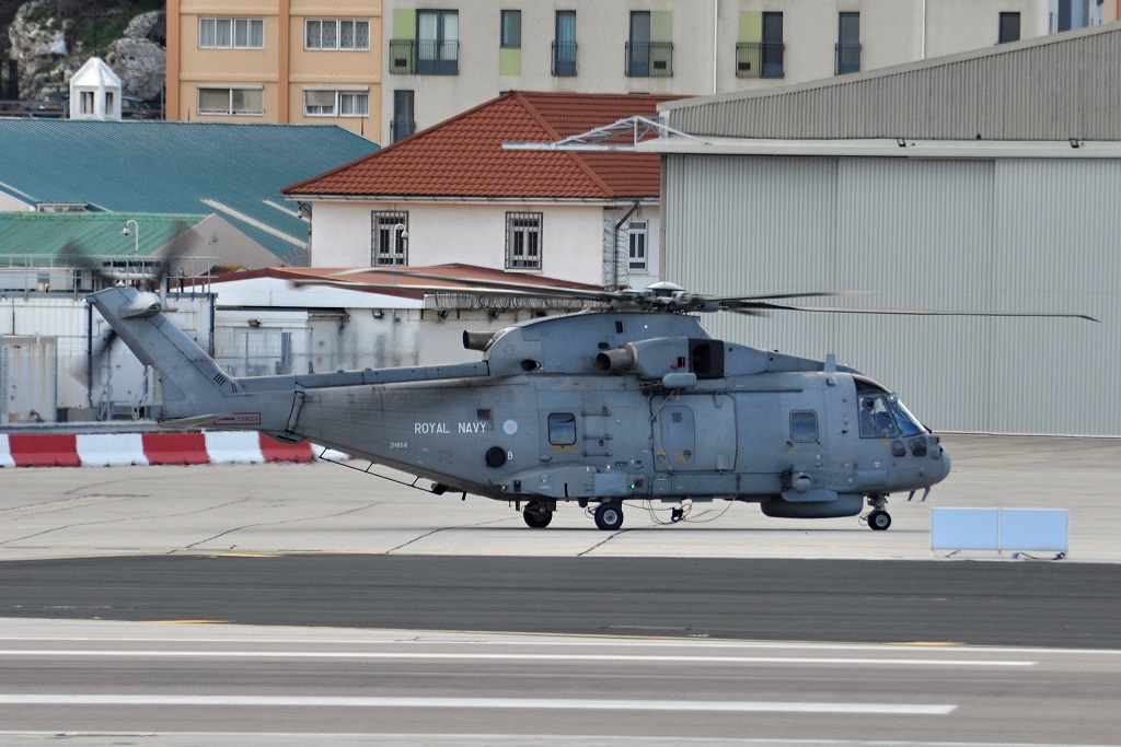 EH-101 (AW 101), ZH854, 12.2.2018