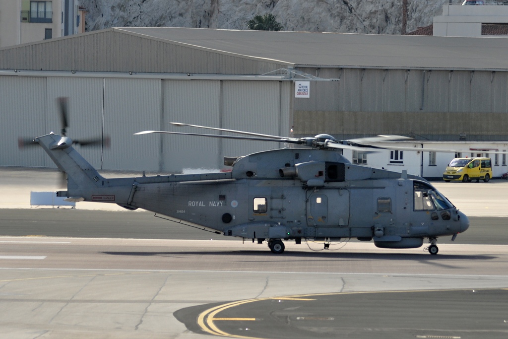 EH-101 (AW 101), ZH854, 12.2.2018