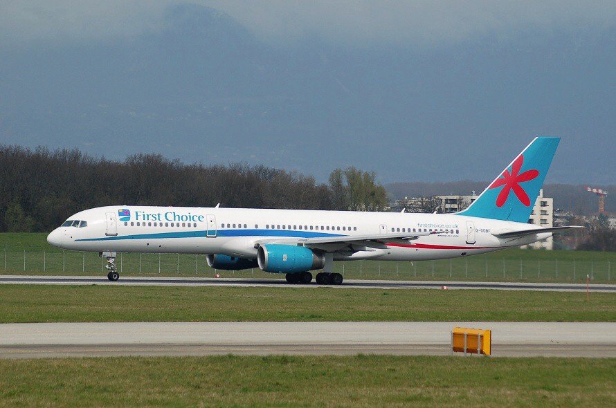 Boeing 757-28A(ET), G-OOBF, eneva 12.4.2008