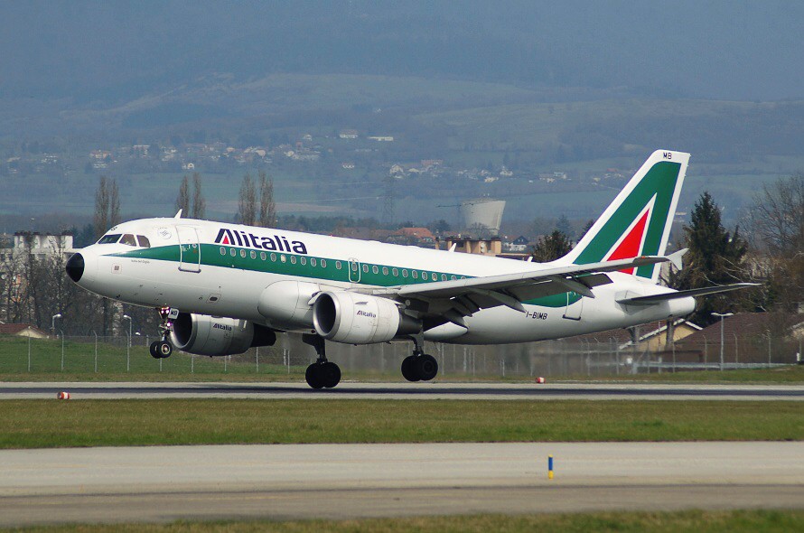 Airbus A319-112, I-BIMB, eneva 12.4.2008