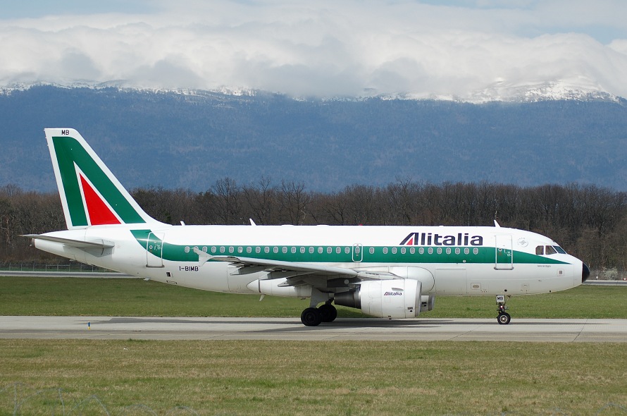 Airbus A319-112, I-BIMB, eneva 12.4.2008