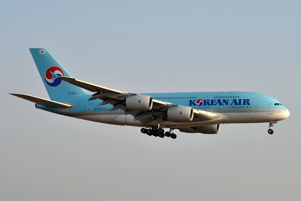 Airbus A380-861, Korean HL7614, 14.3.2014