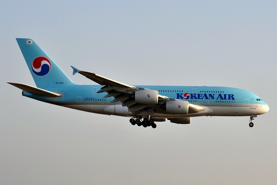 Airbus A380-861, Korean HL7614, 14.3.2014