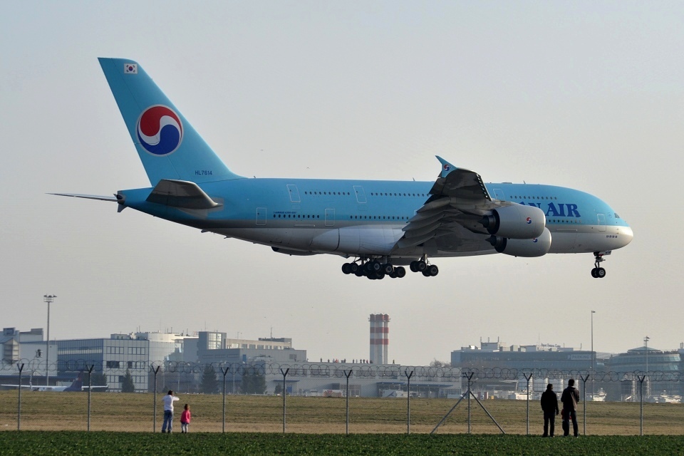 Airbus A380-861, Korean HL7614, 14.3.2014