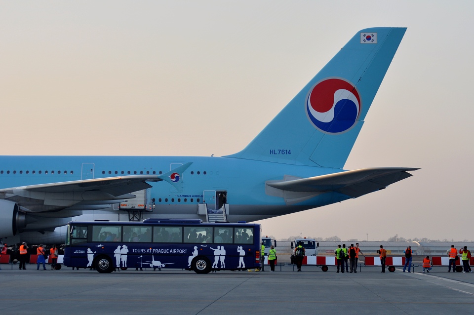 Airbus A380-861, Korean HL7614, 14.3.2014