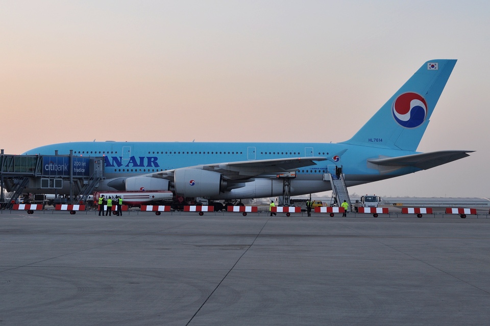 Airbus A380-861, Korean HL7614, 14.3.2014