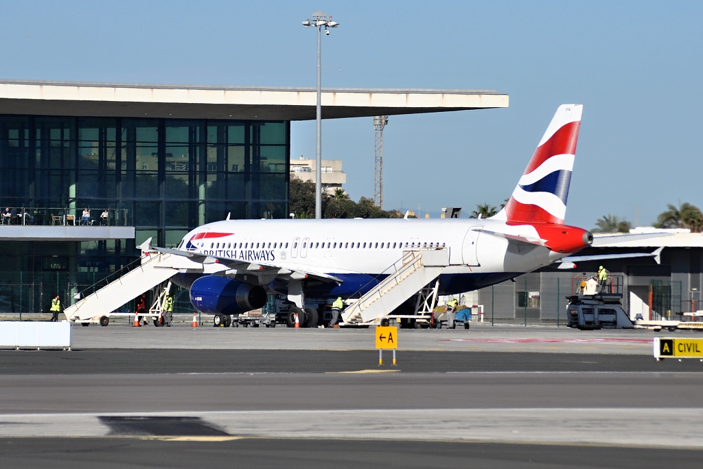 Airbus A320-232 British Airways 8.2.2017