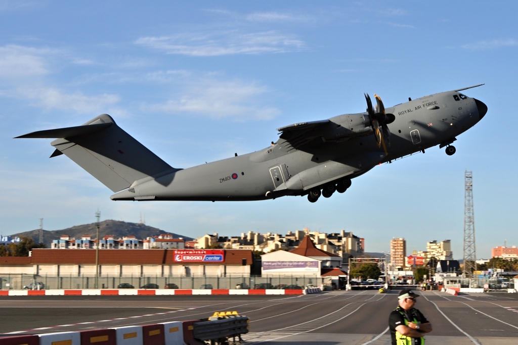 Airbus A400M Royal Air Force 8.2.2017