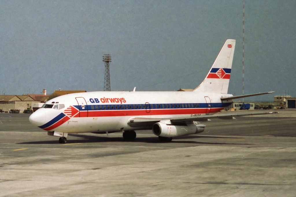 Boeing 737-236, GB Airways 25.3.1994