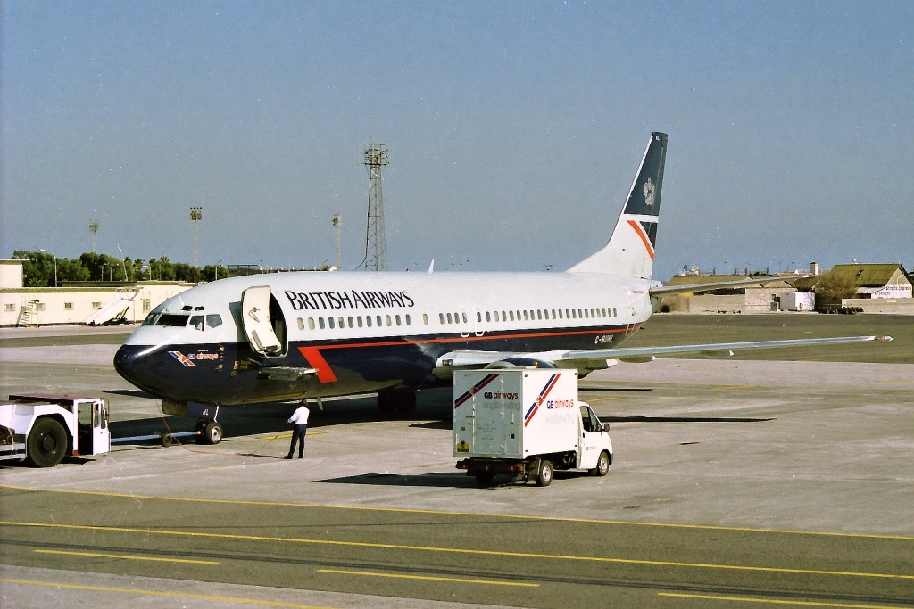 Boeing 737-4S3 GB Airways 22.1.1998