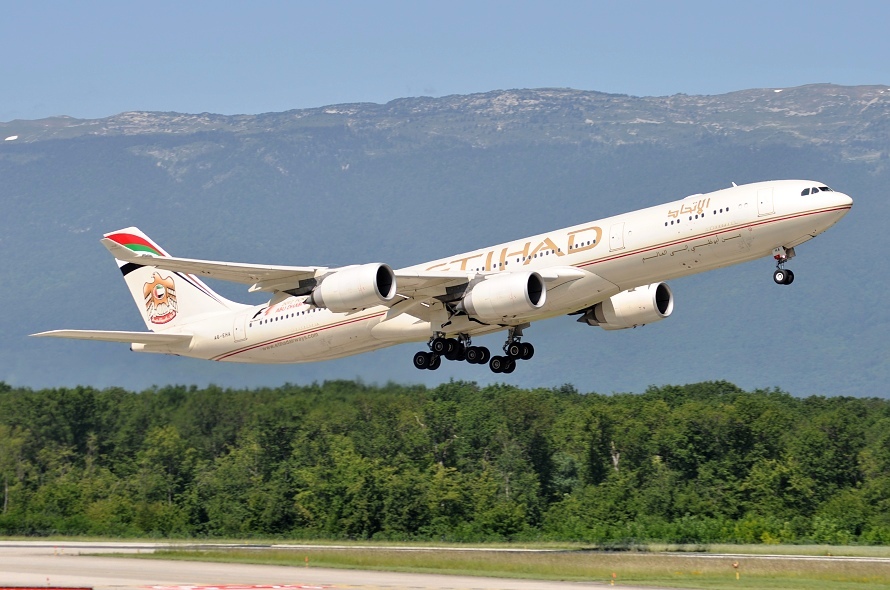 Airbus A340-541, A6-EHA, 2.6.2012