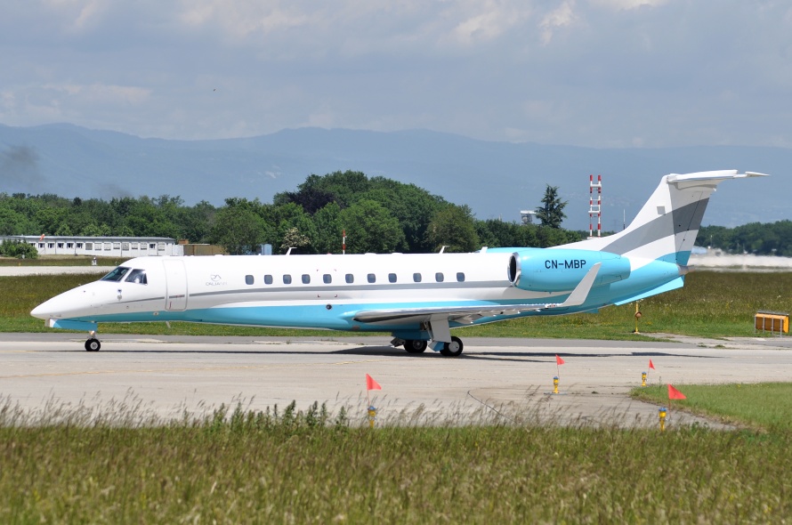 Embraer 135BJ, CN-MBP, 1.6.2012