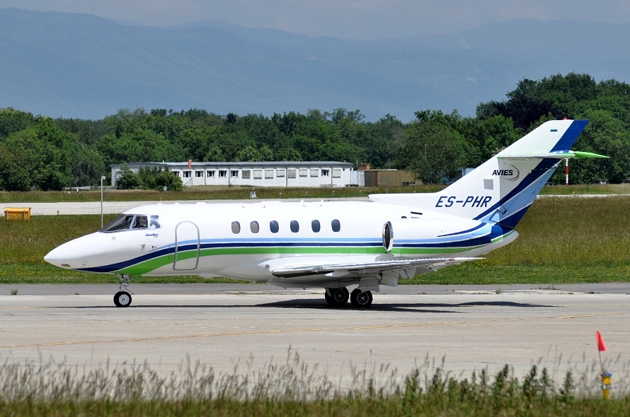 Hawker 750, ES-PHR, 1.6.2012