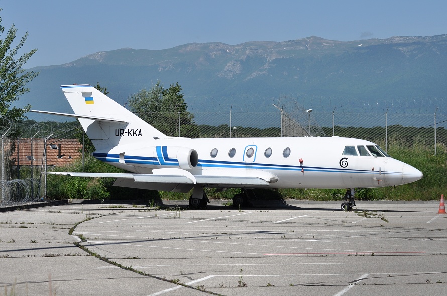 Falcon 20F, UR-KKA, 2.6.2012