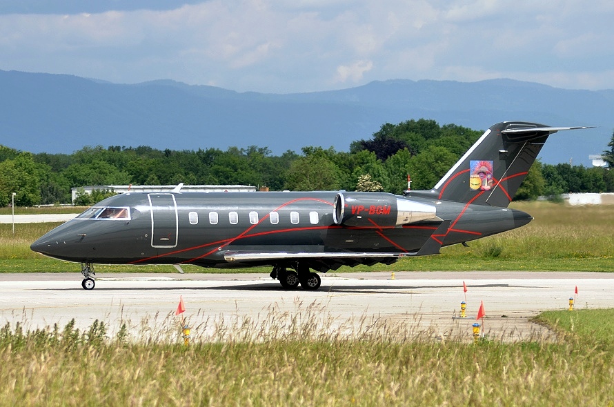 Canadair CL-600, VP-BGM, 31.5.2012