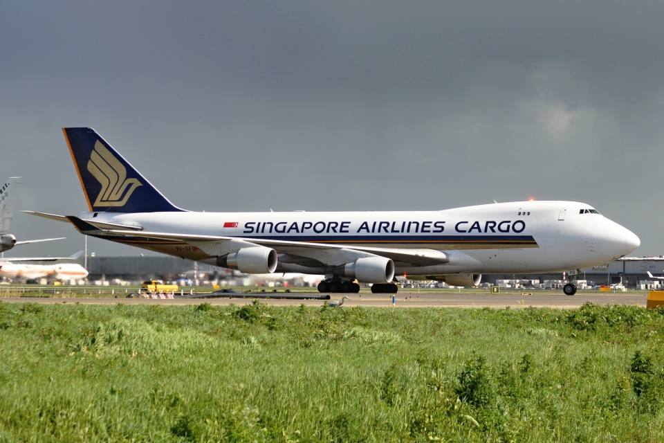 Boeing 747-412F, Singapore Cargo, 9V-SFQ, 14.4.2014