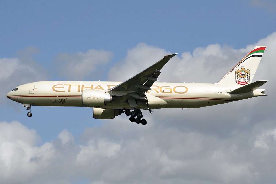 Boeing 777-FFX, Etihad Cargo, A6-DDC, 13.4.2014