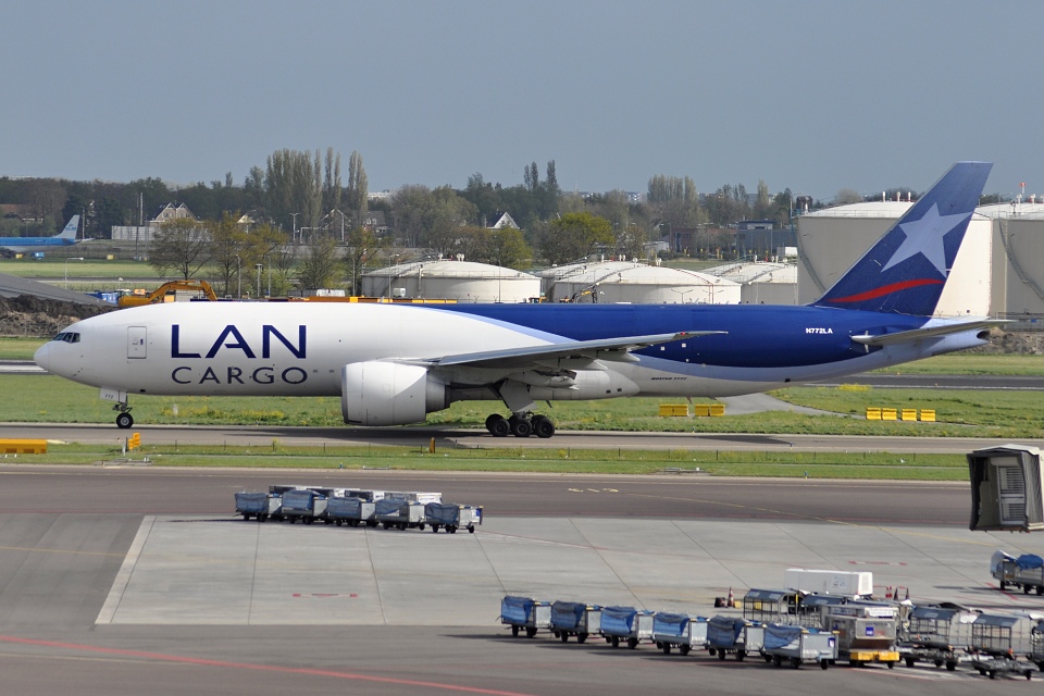 Boeing 777-F6N, LAN Cargo, N772LA, 14.4.2014