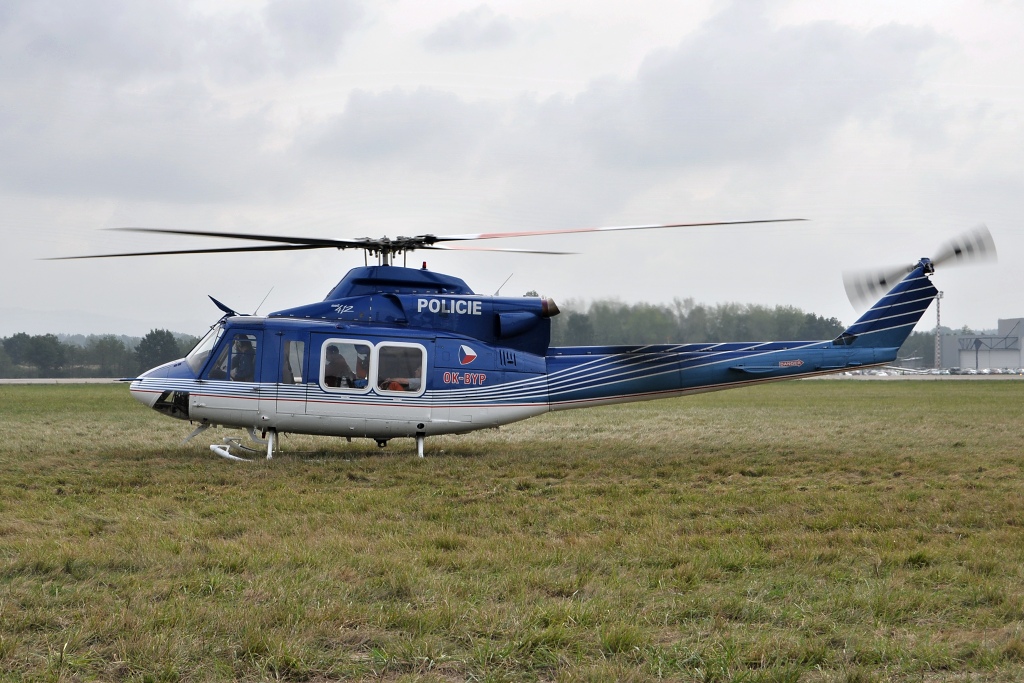 Bell 412, Policie R, Ostrava 19.9.2015