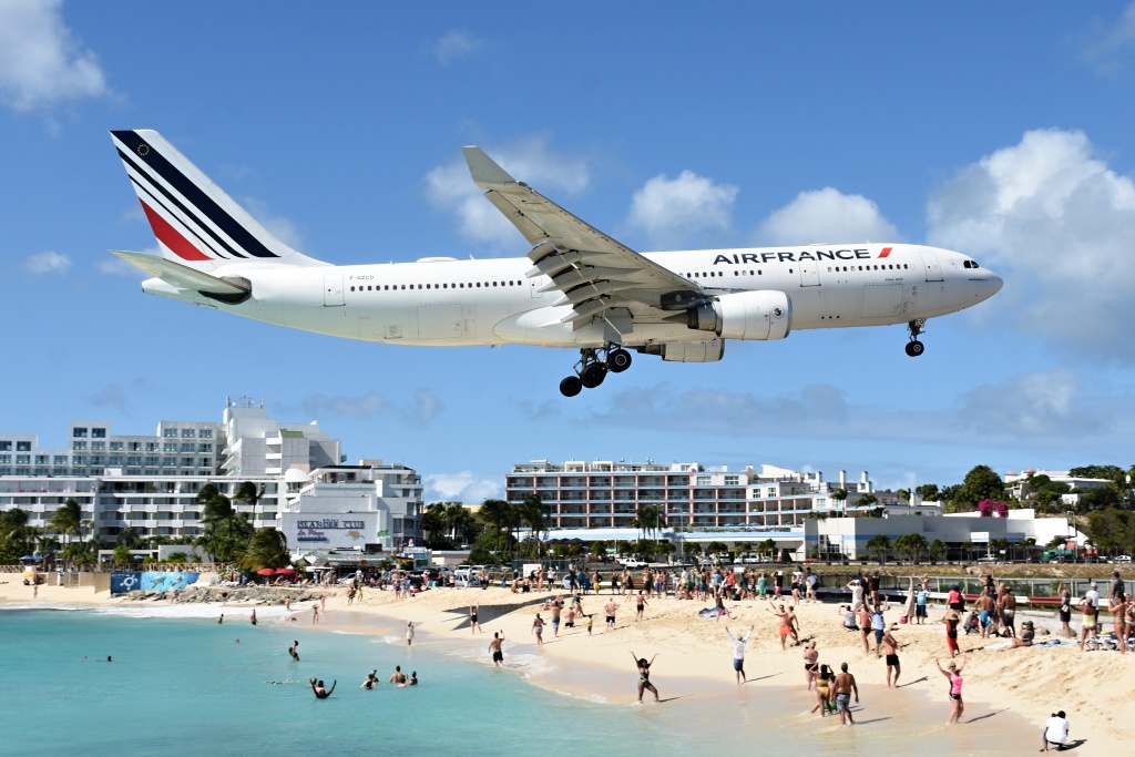 Airbus A330-203, Sint Maarten 17.2.2022
