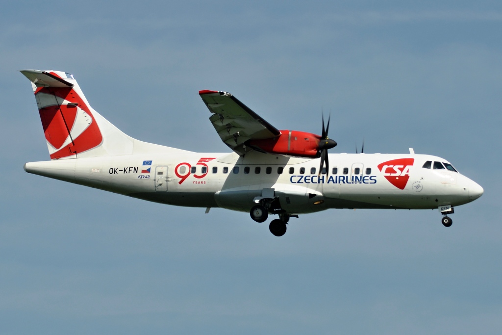 ATR 42-500, OK-KFN 14.5.2018