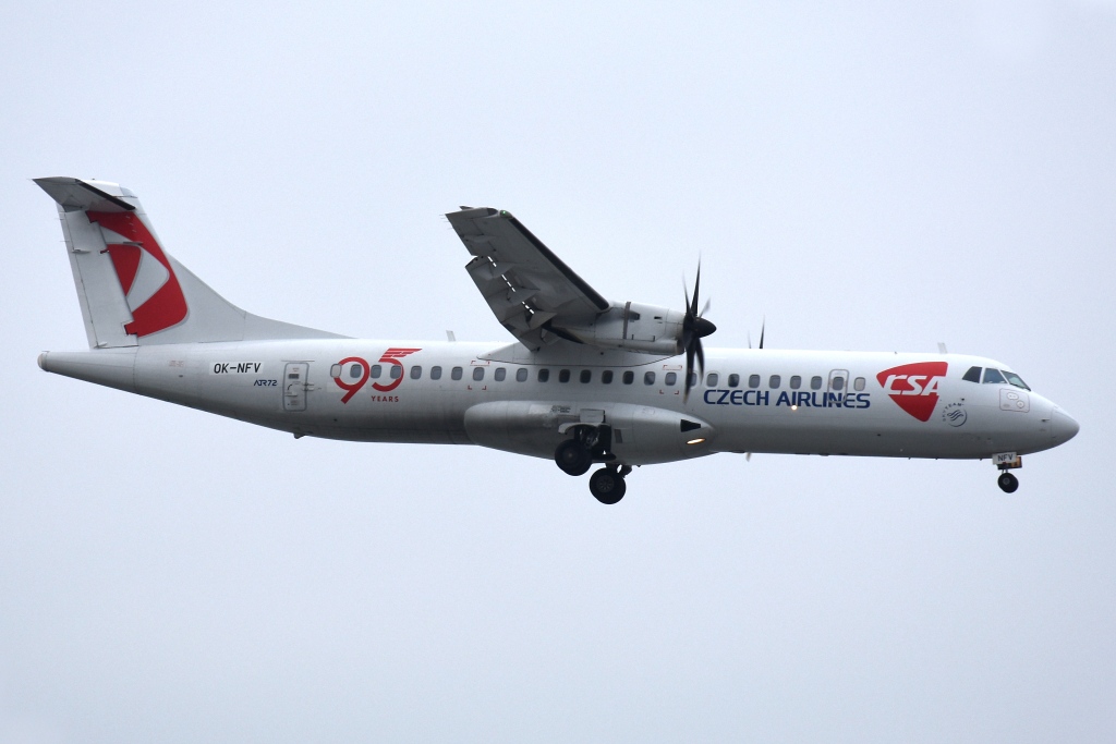 ATR 72-212, OK-NFV 19.12.2018