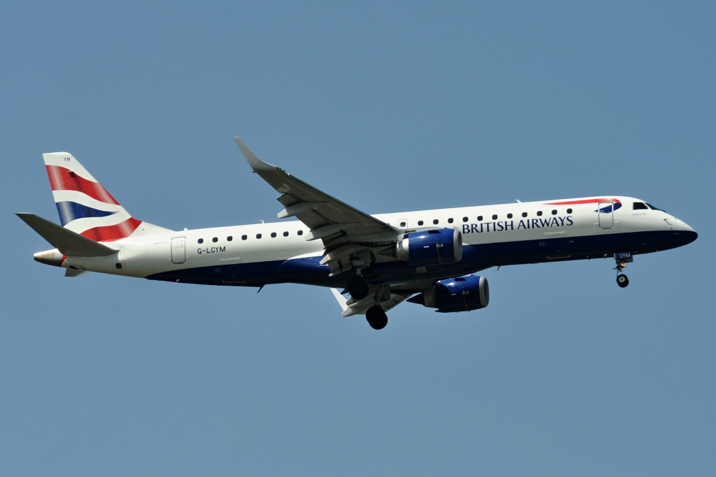 Embraer 190, G-LCYM 14.5.2018